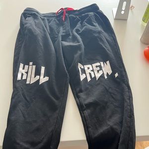 Kill crew joggers size M unisex